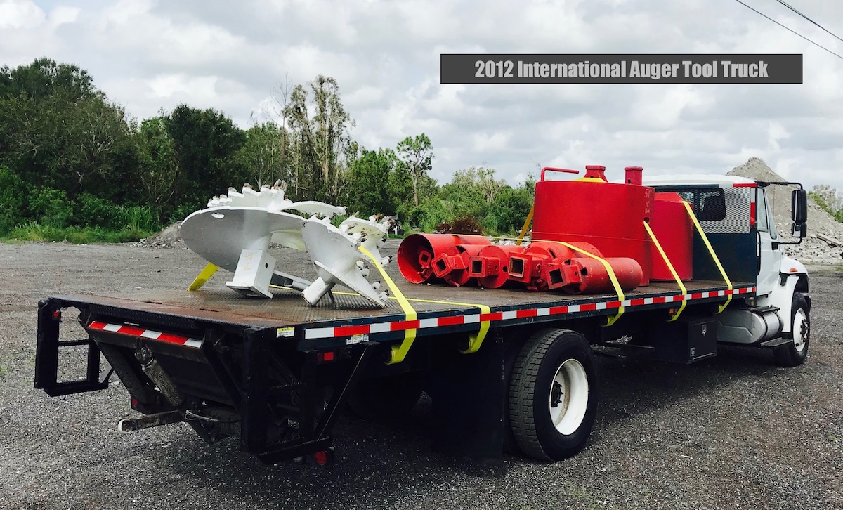 Auger Tool Truck For Sale