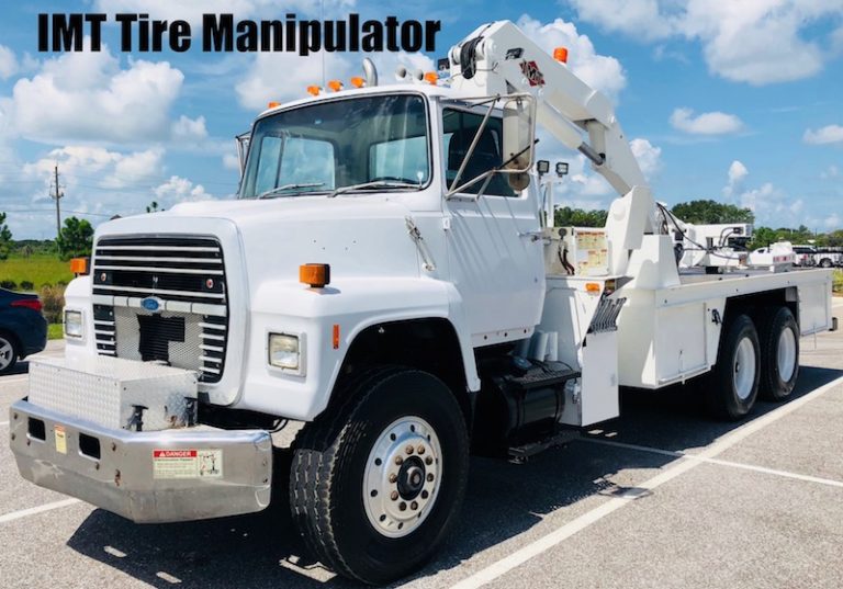 Tire Manipulator Truck For Sale