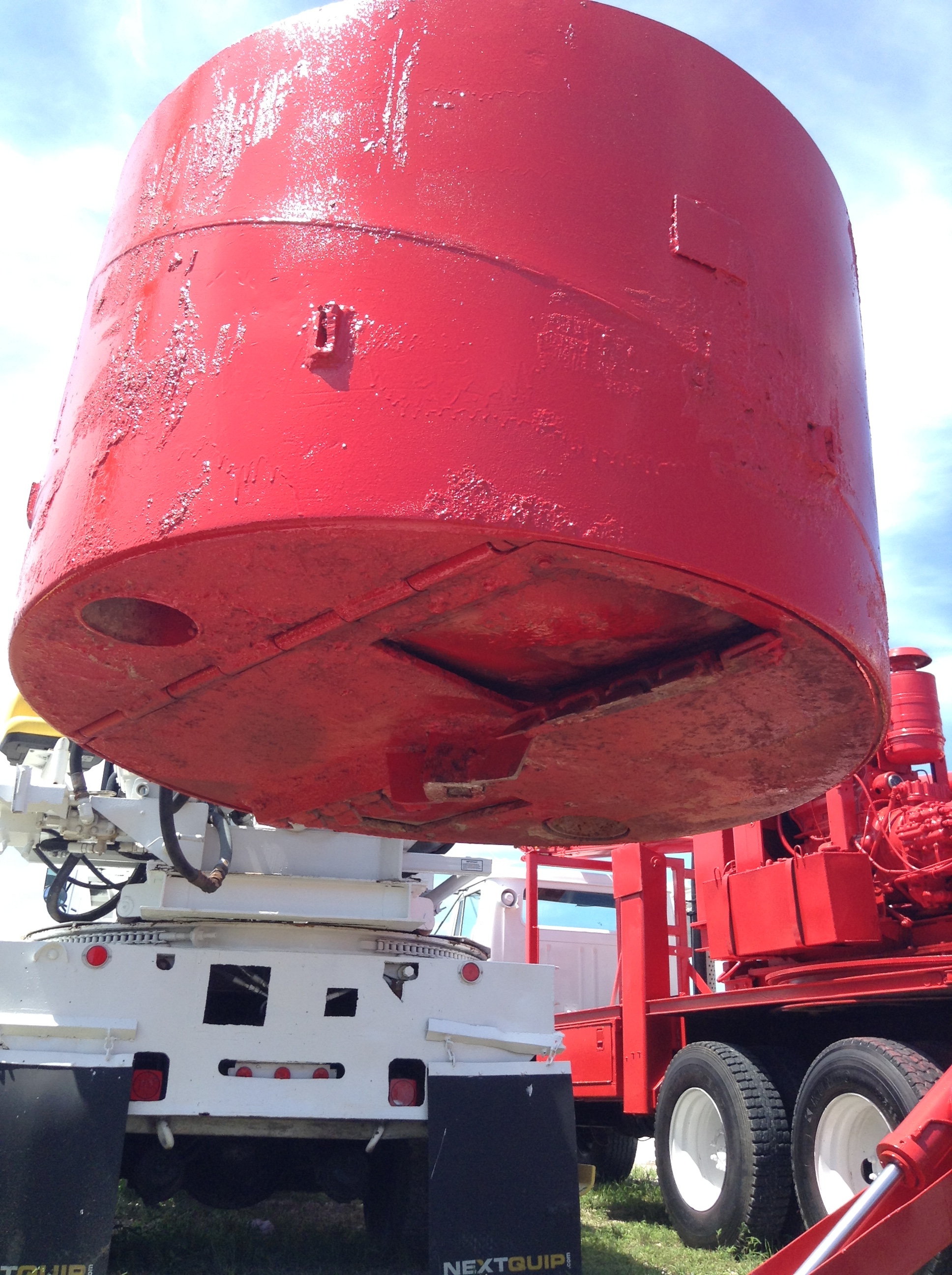 Clean out Bucket For Pressure Digger / Foundation Drill