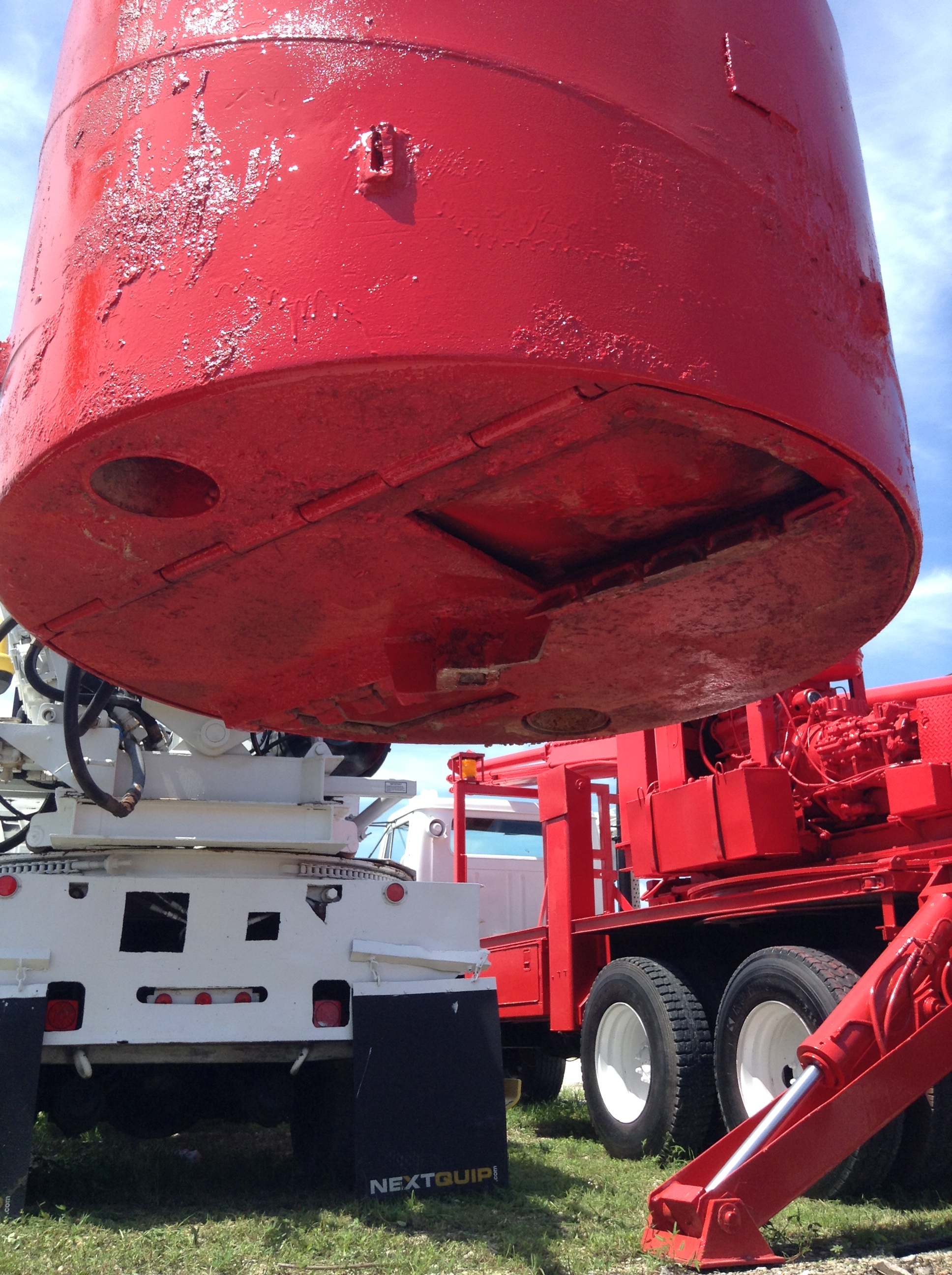 Clean out Bucket For Pressure Digger / Foundation Drill