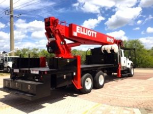 Elliott Sign Crane Truck