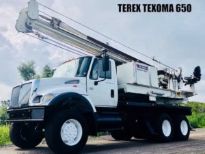 Terex Reedrill Texoma 650 Auger Drill Truck For Sale